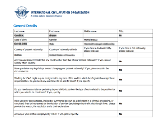 ICAO docs