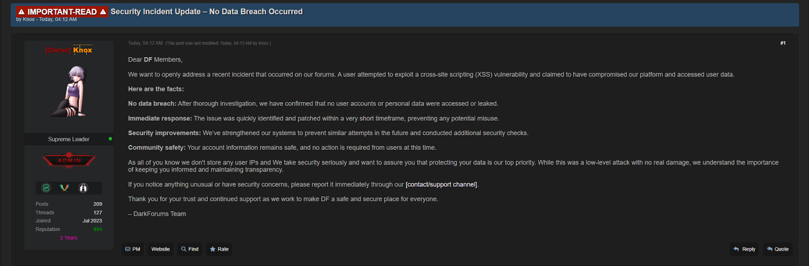 DarkForums massage
