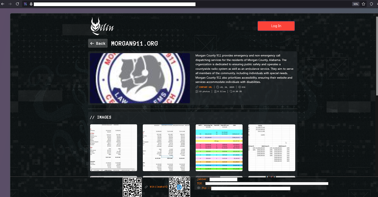 Ransom Group Qilin Attacks Morgan County 911 Service