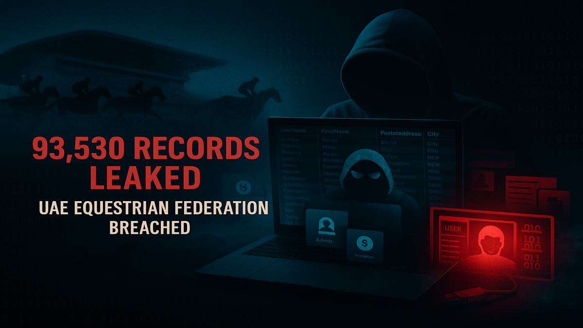 UAE Equestrian Federation Breached