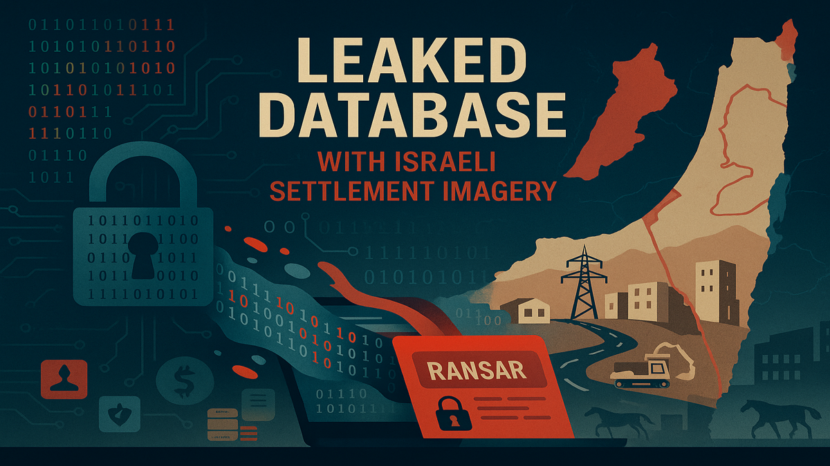 Massive Leak Reveals Secret Israeli Settlement Contracts