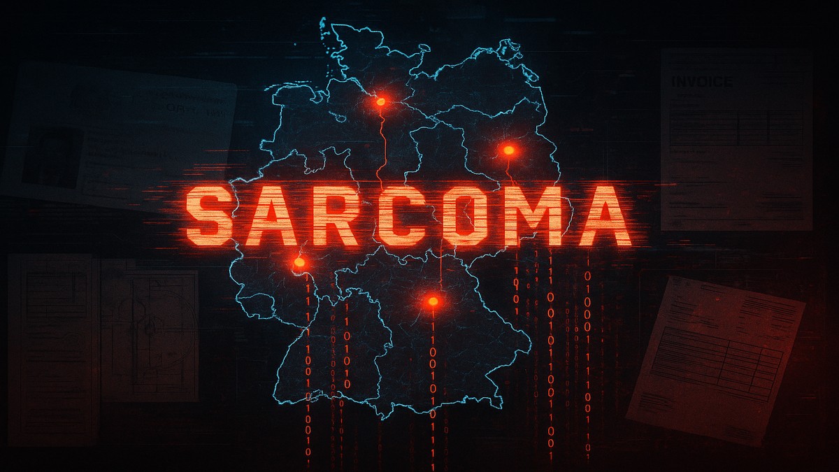 German Firms Breached: Sarcoma Ransomware Exfiltrates Massive Data